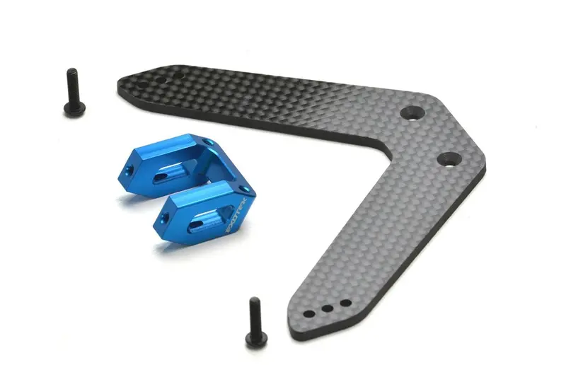 Exotek Racing - Dr10 Pro Body Mount Set, Alloy And Cf For The Rear 1