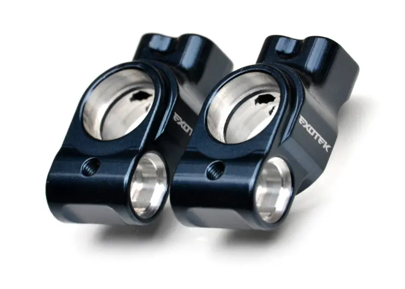 Exotek Racing - Eb410.2 Heavy Duty Rear Hub Set, 7075 Aluminum 1