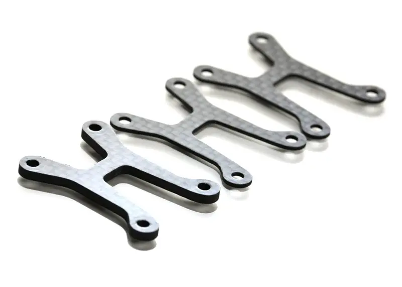 Exotek Racing - F1 Ultra Front Spacer Set, Carbon Fiber Ride Height Spacers 1