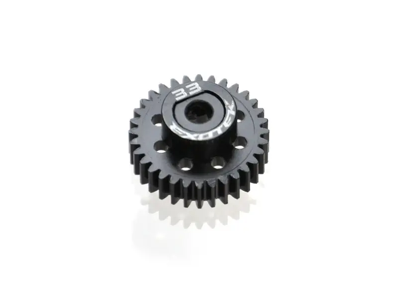 Exotek Racing - Flite 33T 48P Pinion, Black Pom W/ Alloy Collar 1