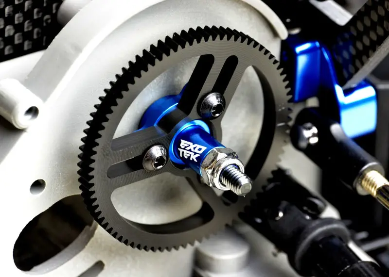 Exotek Racing - Flite Spur Gear 48 Pitch 84 Tooth, Machined Delrin, For Exo Spur Gear Hubs 2