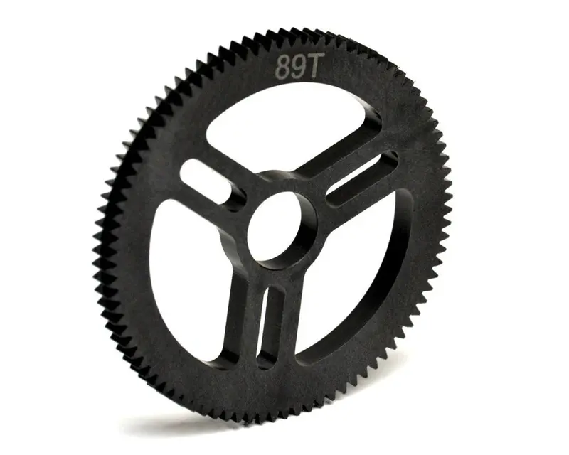 Exotek Racing - Flite Spur Gear, 48 Pitch 89 Tooth, Machined Delrin, For Exo Spur Gear Hubs 1