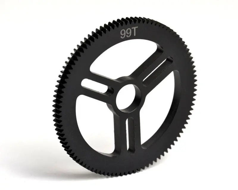 Exotek Racing - Flite Spur Gear, 48 Pitch 99 Tooth, Machined Derlin, For Exo Spur Gear Hubs 1