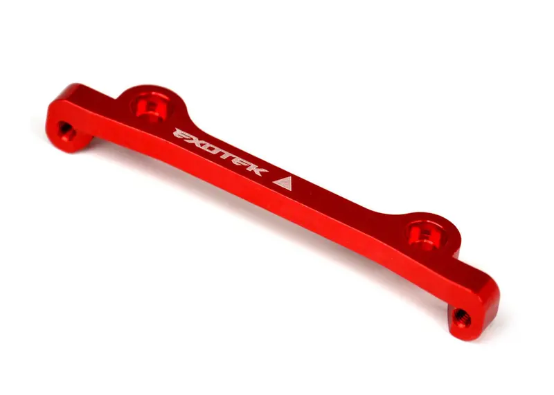 Exotek Racing - Mini 8Ight-T Truggy Steering Rack, Alloy Red 1