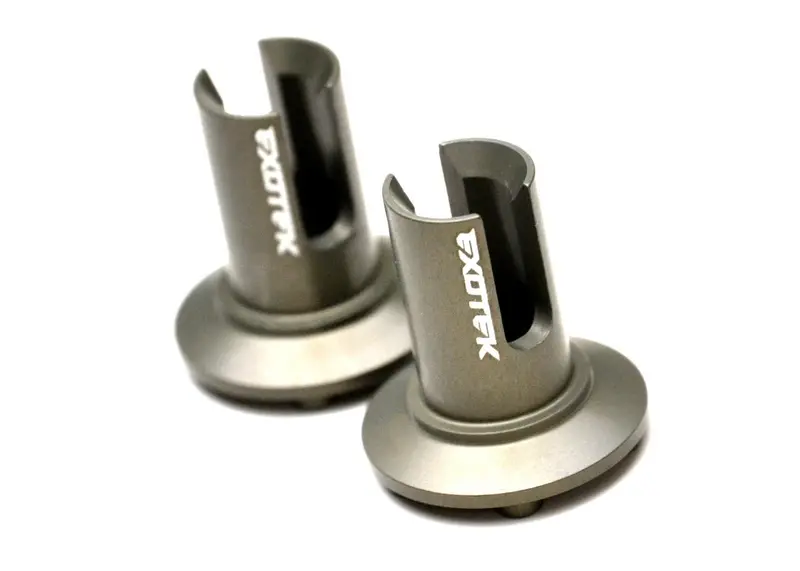 Exotek Racing - Puck Differential Outdrives, For 22Sr, 7075 Aluminum, (1Pr) 1
