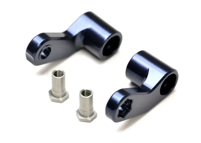 Exotek Racing - Steering Cranks, 7075 W/ Steel Posts, For Techno Eb410, (2Pcs) 1