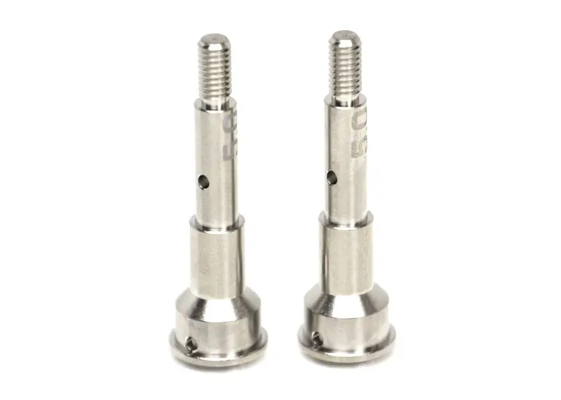 Exotek Racing - Tlr22 5.0 Titanium Rear Vha Cva Axles,1 Pair, Lightweight, For Drag Racing Only 1