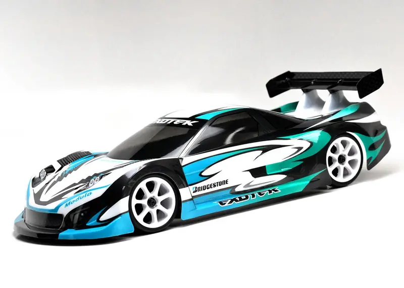 Exotek Racing - Type-A 1/10 Usgt Race Body, Clear Polycarbonate, W/Wing 1