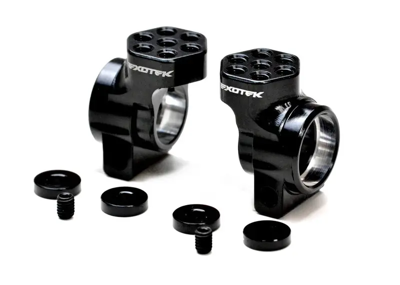 Exotek Racing - Xb4 Rear Hubs V2, 7075 1