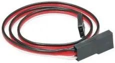 Futaba - 16" Heavy Duty Servo Extension Cord, W/ J Connector 1