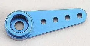Futaba - 20Mm Single Blue Aluminum Standard Servo Horn 1