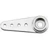 Futaba - 20Mm Single Silver Aluminum Standard Servo Horn 1