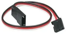 Futaba - 8" Heavy Duty Servo Extension Cord, W/ J Connector 1