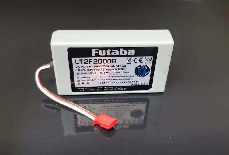 Futaba - Lithium Polymer Battery, For T16iz 1