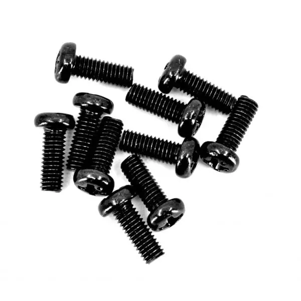 Futaba - Metal Gear Horn Screw Pack, 3Mm X 8Mm 1