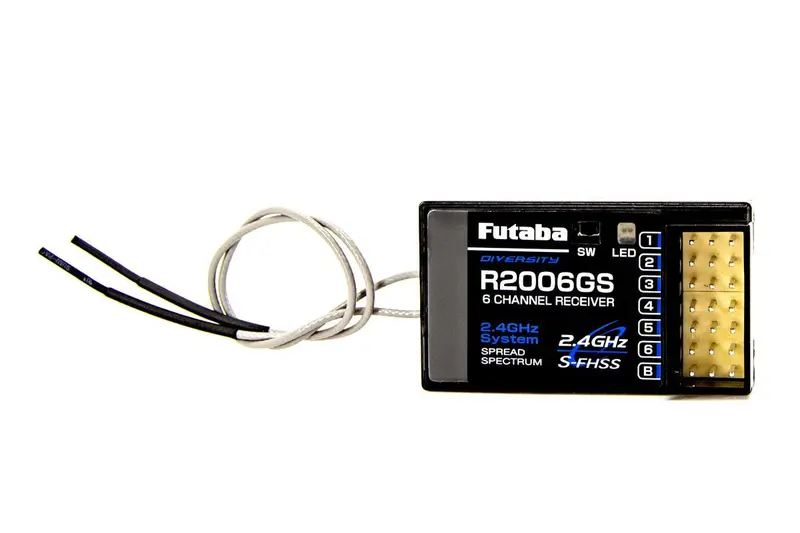 Futaba - R2006gs (S-Fhss) 2.4 Ghz System 6-Channel Receiver 1