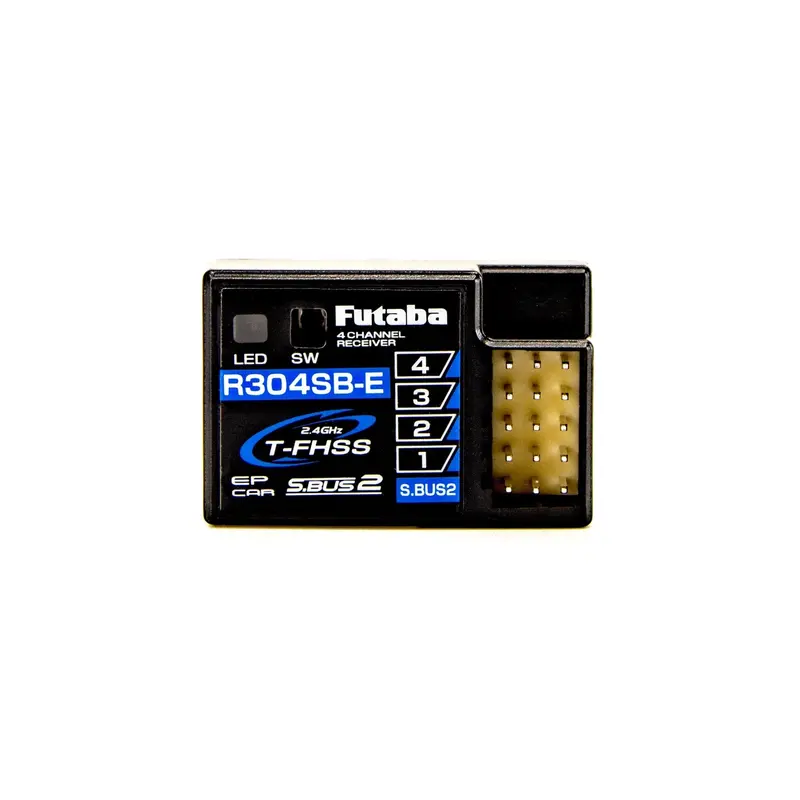 Futaba - R304sb-E T-Fhss Telemetry System 4-Channel 2.4Ghz Micro Receiver, For Electric Only 1