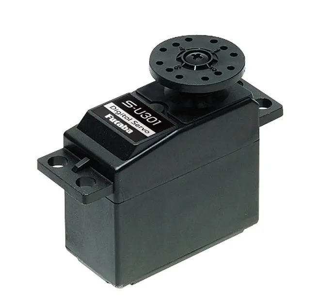 Futaba - S-U301 Standard Digital & S.Bus2 Capable Airplane Servo W/ Accessory Pack 1