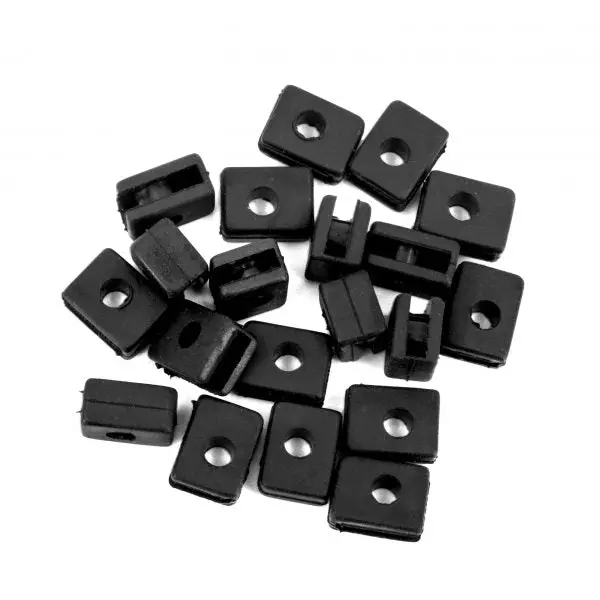 Futaba - Square Servo Grommets, 20-Pack 1