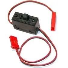 Futaba - Swh12 Switch Harness, W/ J & Bec Connector 1