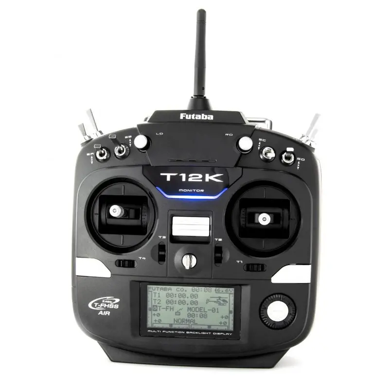 Futaba - T12ka 2.4Ghz T-Fhss Aircraft Spec Radio System W/ R3008sb Receiver 1