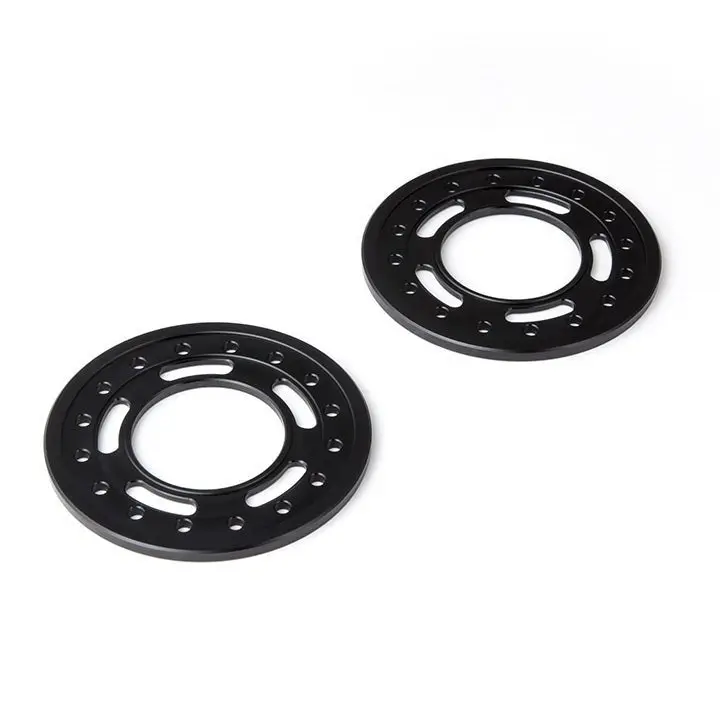 Gmade - 1.9" Aluminum Ring Beadlock Ring St (Black) (2): Gom 1
