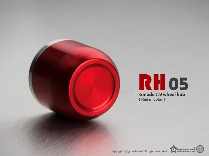 Gmade - 1.9 Rh05 Wheel Hubs (Red) (4) 1
