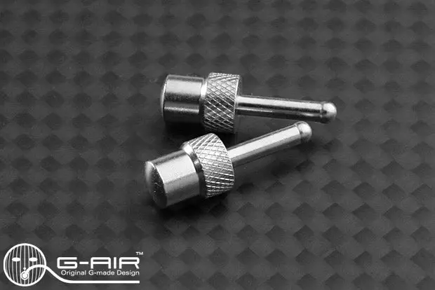 Gmade -  2.2 Gt Air System Beadlock Wheel Silver Metal Stoppers (2 Pcs) 1