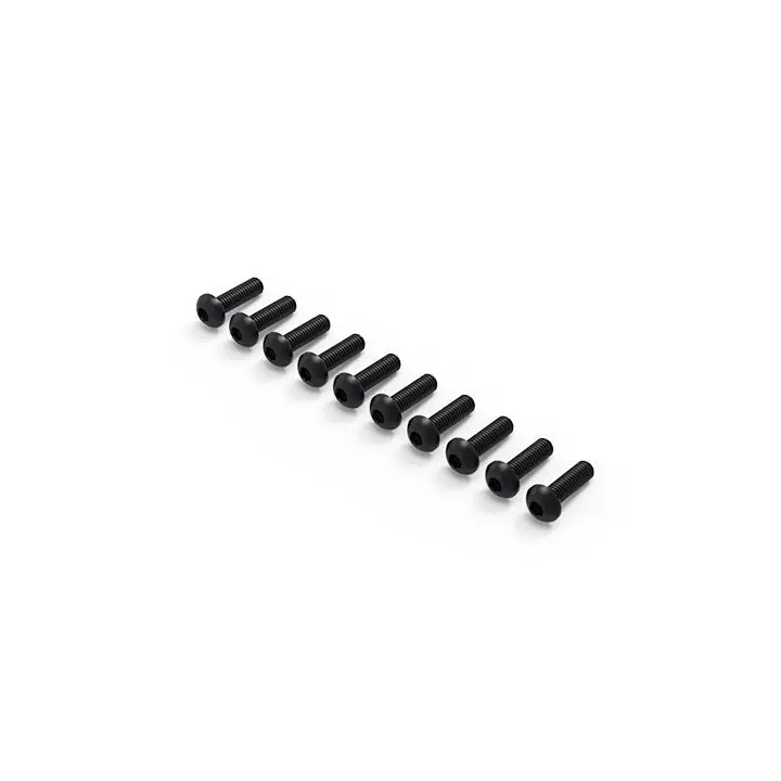 Gmade - 3X10mm Round Head Hex Wrench Bolt (10 Screws) 1