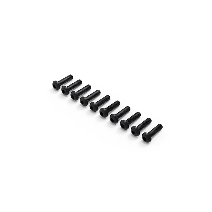 Gmade - 3X12mm Round Head Hex Wrench Bolt (10 Screws) 1