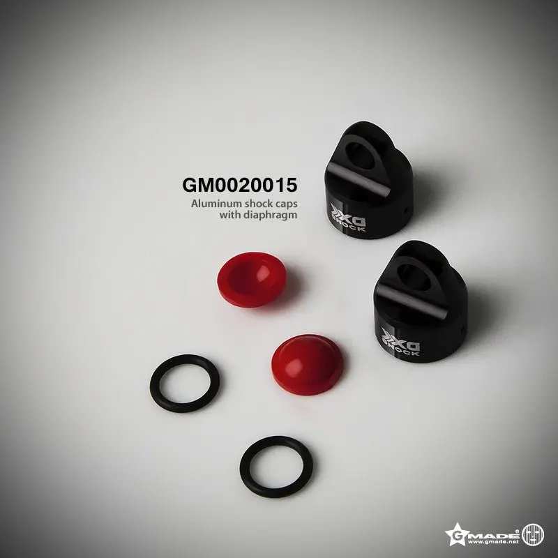 Gmade - Aluminum Shock Caps With Diaphragms 1