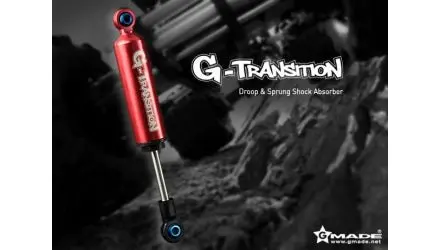 Gmade - G-Transition Shock Red 80Mm (4) For 1/10 Crawler 1