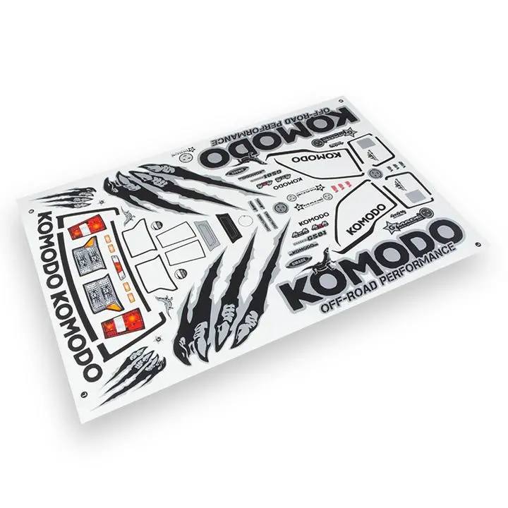 Gmade - Komodo Decal Sheet 1