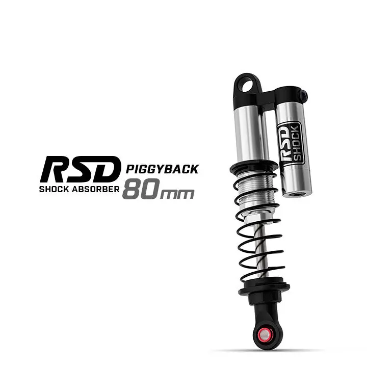Gmade - Rsd Piggyback Shocks, 80Mm Length, (2) 1