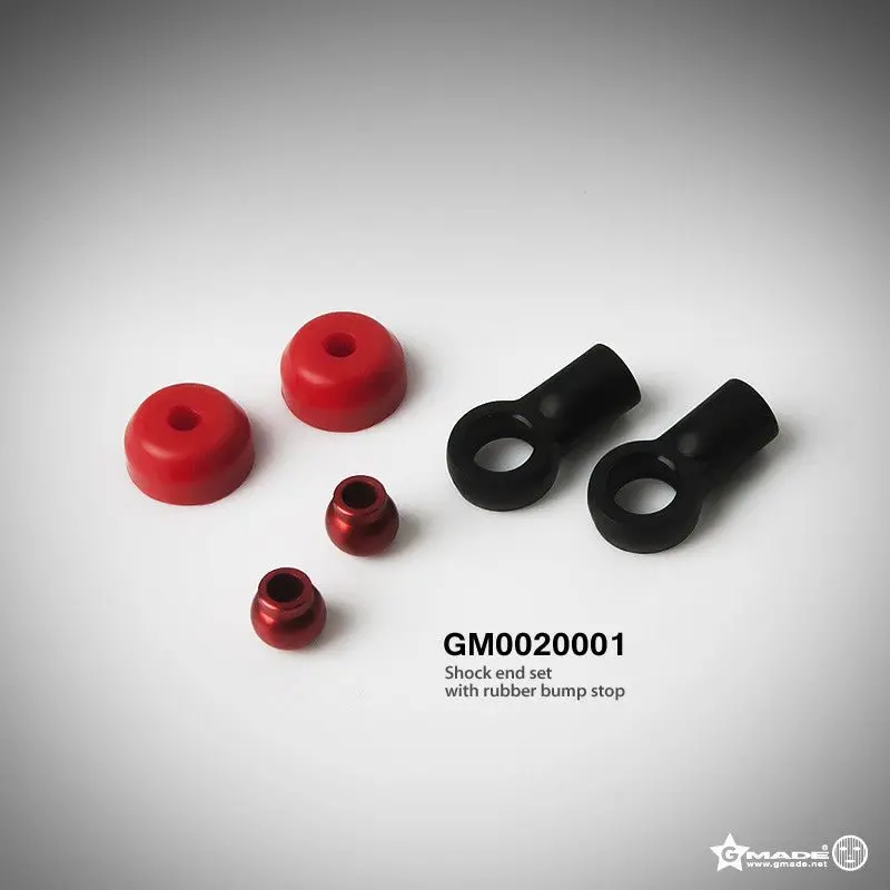 Gmade - Shock End Set With Rubber Bump Stock 1