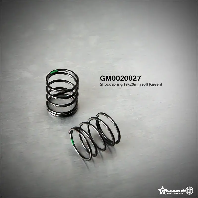Gmade - Shock Spring 19X20mm Soft Green (2) 1