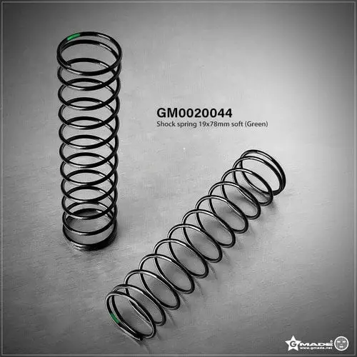 Gmade - Soft Shock Spring, 19X78mm, Green 1