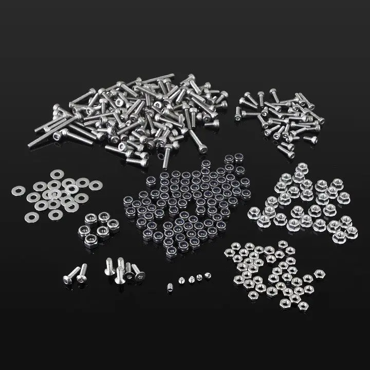 Gmade - Stainless Steel Hex Bolts & Nuts For Gs01 4-Link Chassis 1