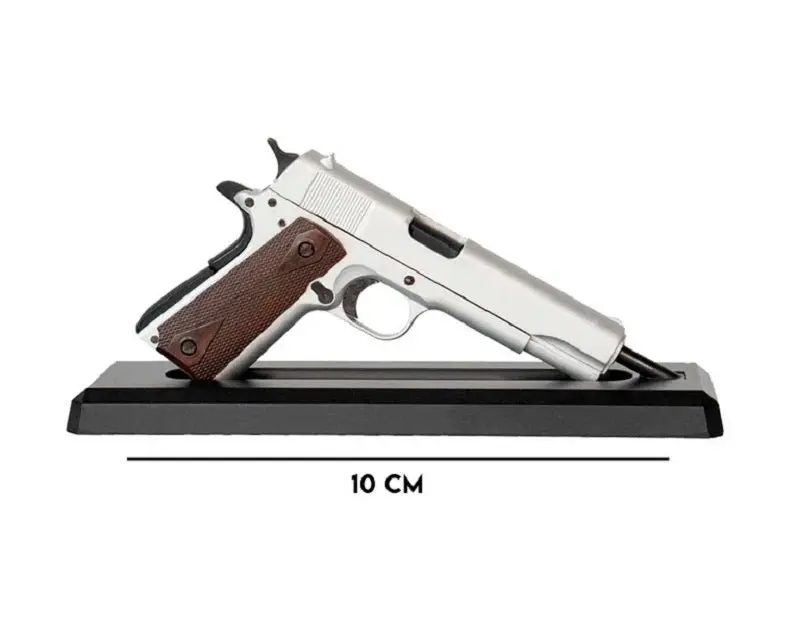 Goatguns - 1/2.5 Scale Die Cast 1911 Model Pistol, Silver 1