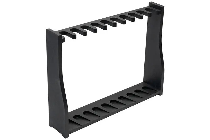 Goatguns - 1/3 Scale Die Cast 10 Slot Gun Rack, Black 1