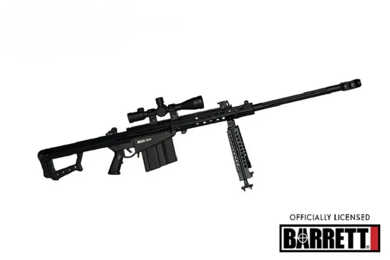 Goatguns - 1/3 Scale Die Cast .50 Cal M82a1 Model, Black 1