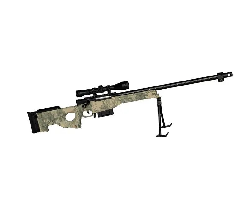 Goatguns - 1/4 Scale Die Cast Sniper Rifle Model, Camo 1
