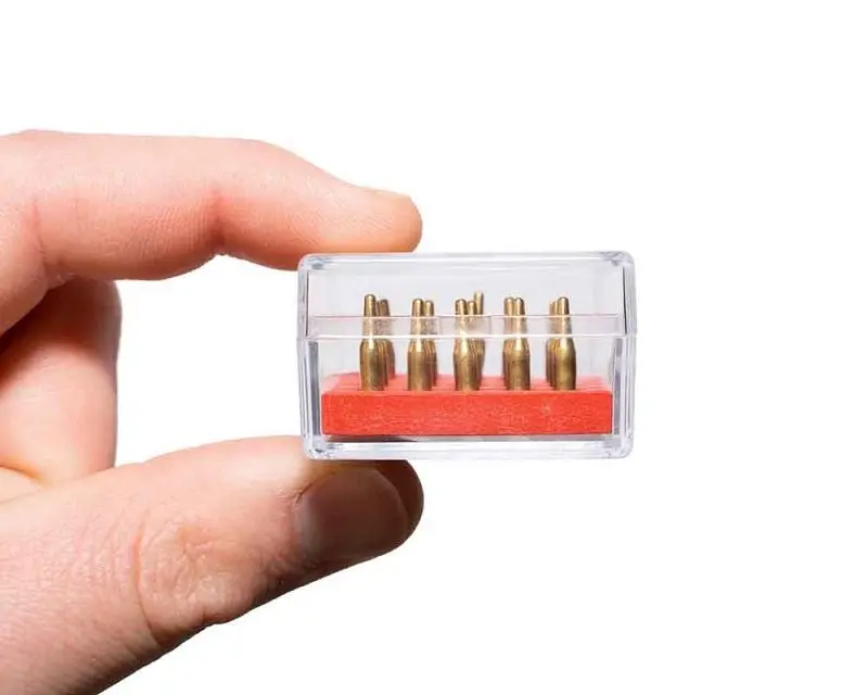 Goatguns - Mini Ar Dummy Brass Rounds, For Ar15 Models 1