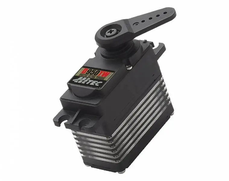 Hitec - D950tw 32Bit, Wide Voltage, Ultra Torque, Titanium Gear Servo .14Sec/486Oz @ 7.4V 1