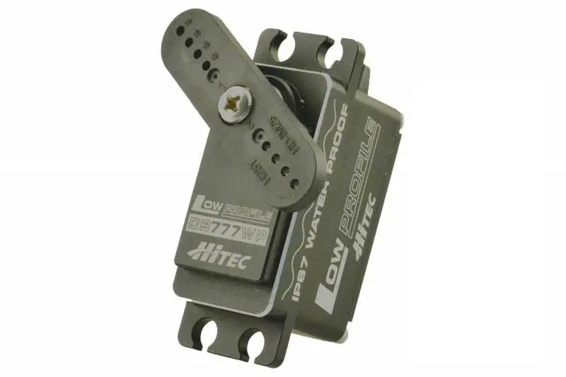 Hitec - Db777wp 32-Bit Mcu, Low Profile Waterproof Servo .06/153Oz @ 7.4V 1