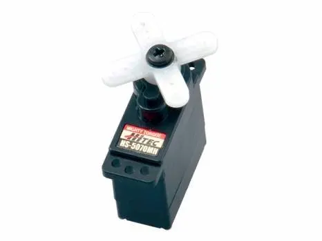Hitec - Hs-5070Mh Ultra Torque, Metal Gear Feather Servo .12Sec/52Oz @ 6.0V 1