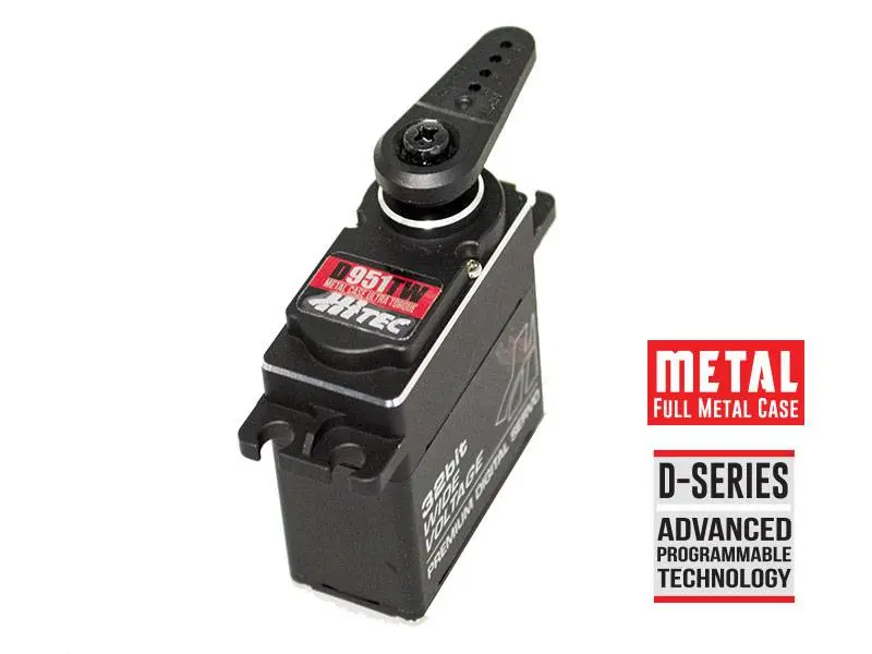 Hitec Rcd - D-951Tw 32-Bit, Ultra Torque, Titanium Gear Servo 1