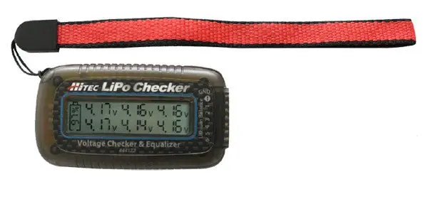 Hitec Rcd - Lipo Battery Checker With Built-In Balancer 1