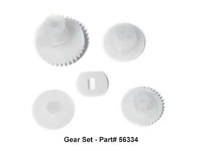 Hitec Rcd - Nylon Gear Set For Hs-425Bb, Hs-422 1