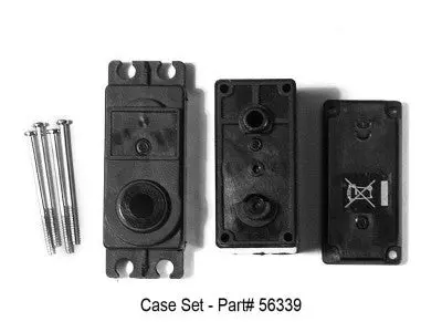 Hitec Rcd - Plastic Case Set For Hs-425Bb, Hs-422 1